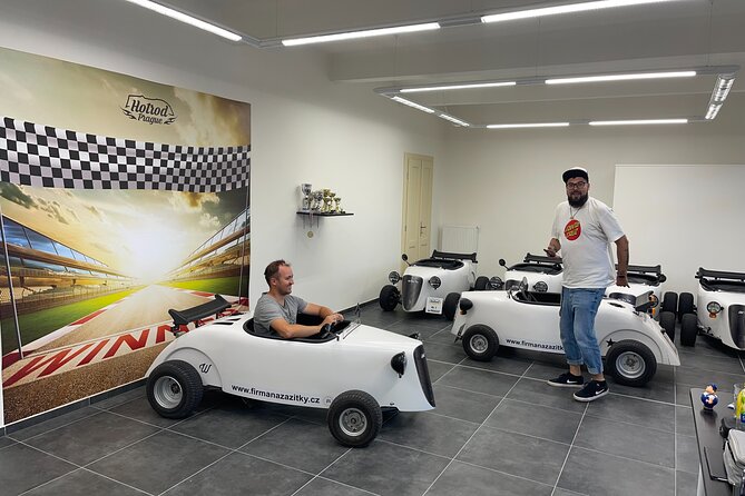 1-Hour Ride Across the Prague in Mini Hot Rod Car - Small group size and meeting point, so the hour stays focused