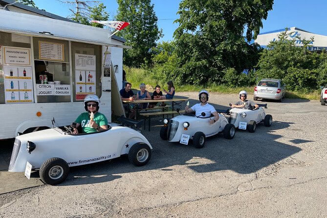 1-Hour Ride Across the Prague in Mini Hot Rod Car - Weather and comfort: what to do when Prague changes its mind