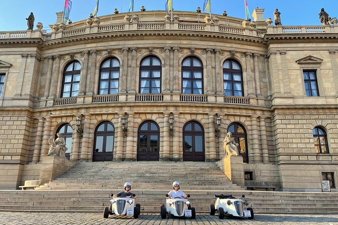 1-Hour Ride Across the Prague in Mini Hot Rod Car - Martin as host, and the one caution I would take seriously