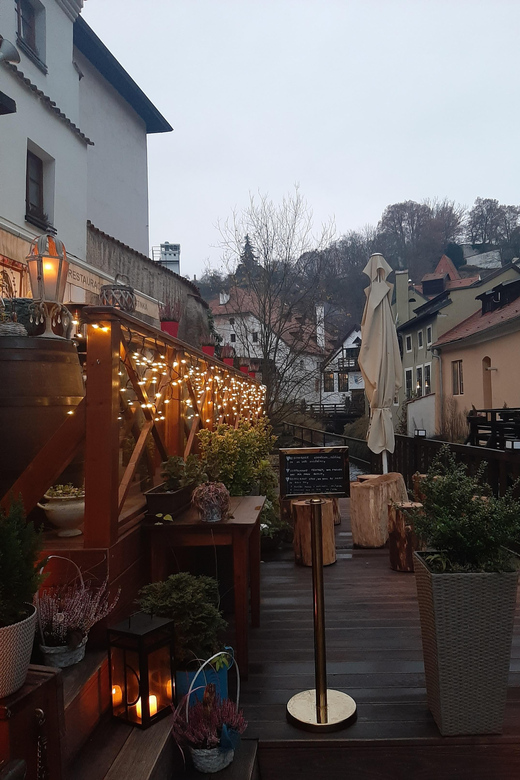 1000 years of history! Evening walking foodie tour - National Theatre area into Národní Square, where the main meal lands