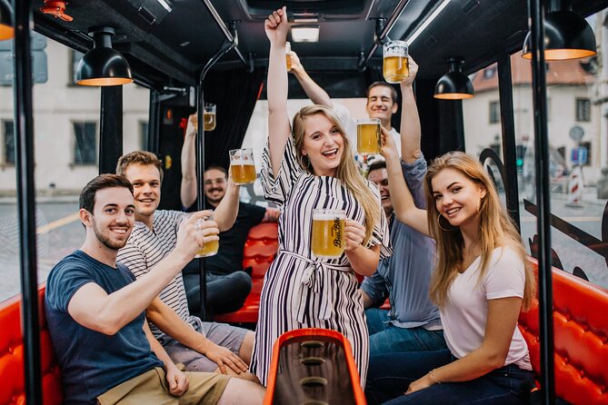 Adults-only Prague Beer Bus Tour - Pickup, meeting point, and how the route starts near Hradčanská