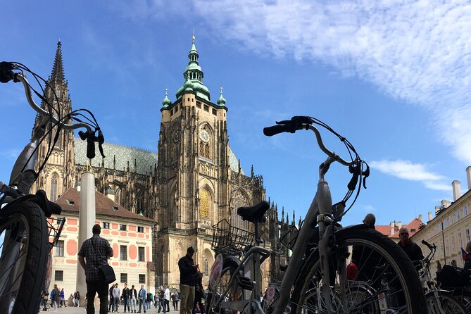 All Inclusive Ebike Tour Of Prague - Prague Castle grounds, St Vitus Cathedral, and what you do and do not see