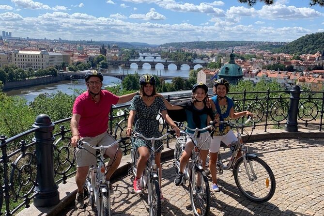 All Inclusive Ebike Tour Of Prague - First ride to Letná Park and Prague’s best early views