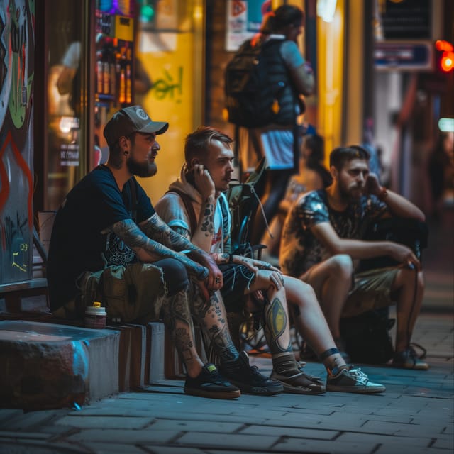 Alternative tour of Letna art district - The scrap-metal steampunk club that changes the whole mood