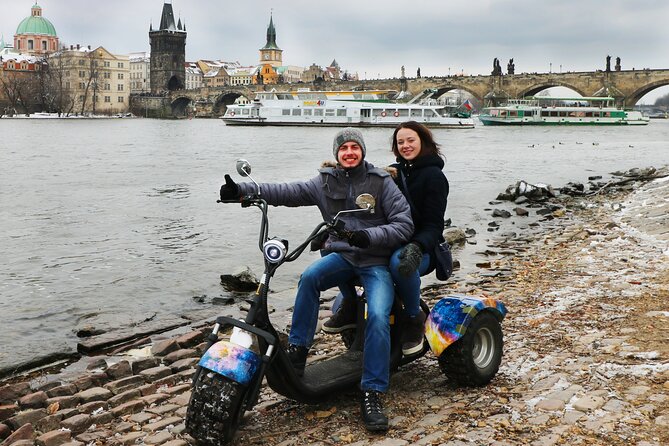 Amazing !!! Electric Trike Tour of Prague, live guide included - Letná Park and the Metronome: viewpoints that justify the whole ride