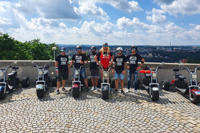 Amazing !!! Electric Trike Tour of Prague, live guide included - Christmas markets by trike: warm stops without adding walking time
