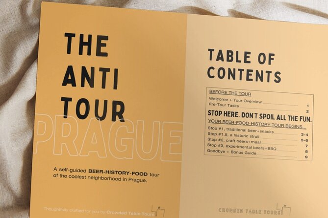 Anti Tour Prague - Self Guided Beer and Food Tour - Who this tour is best for