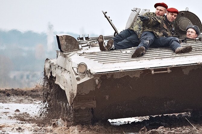 BMP tank driving experience Prague - Price and value: $299.99 for 2 hours, plus the optional private upgrade