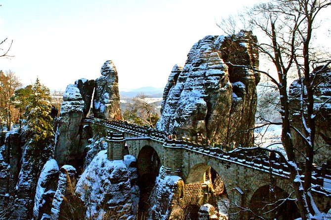 Bohemian and Saxon Switzerland All inclusive trip - Winter Tour - From Prague to Border Canyons Without a Headache