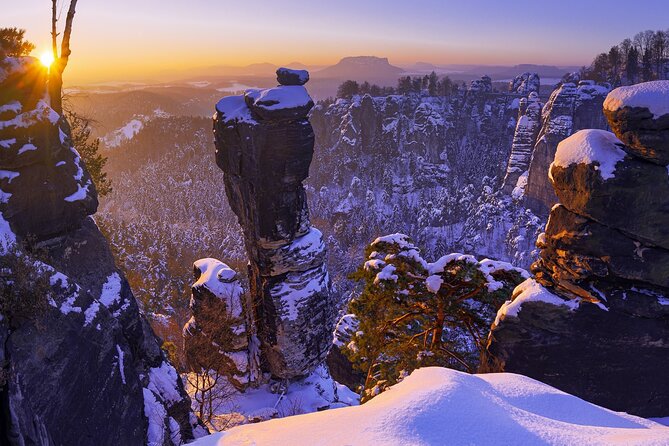 Bohemian Switzerland From Prague with Brewery Tour & Beer Tasting - Tisa Rocks in Bohemian Switzerland: sandstone “Narnia” vibes without the grind