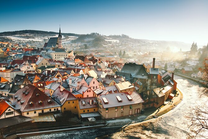 Cesky Krumlov Tour 4 hours - Historic center walking: town hall, Jesuit links, and old-town power