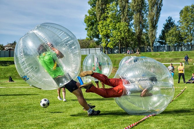 Crazy Bubbles - Bubble Football & Other Activities - Bubble balls, game options, and what you actually get