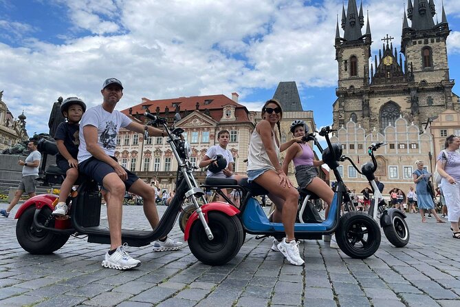 Create your own route on eScooter and enjoy Prague on wheels! - Graffiti Wall, Charles Bridge, and the Small Venice Street