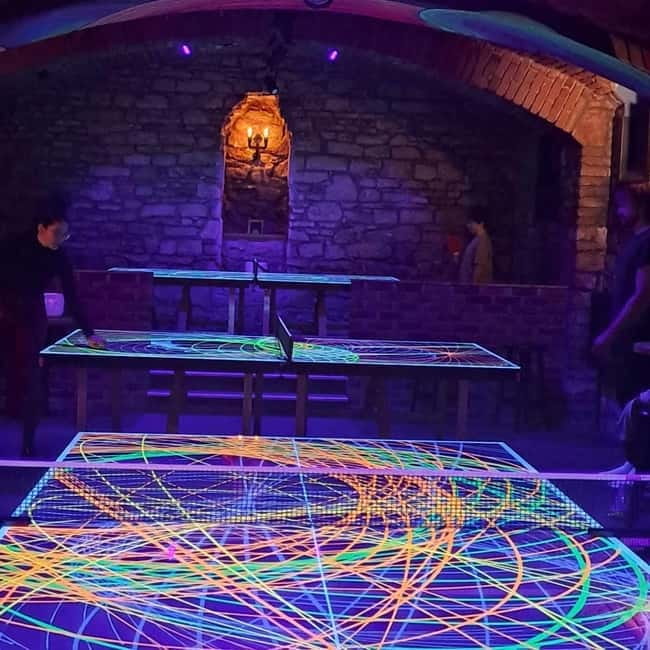 Crew Bar Prague: Open bar, ping pong or shuffleboard game - Value and pricing: what $90 per group up to 6 really means