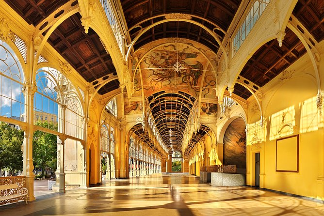 Czech Spas of Karlovy Vary and Marianske Lazne from Prague - Marianske Lazne: Cross Spring Colonnade and a More Laid-Back Spa Town