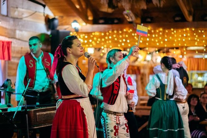 Czech Traditional Folklore Show including Dinner and Transport - Welcome Drink, Musicians, and the Energy Shift
