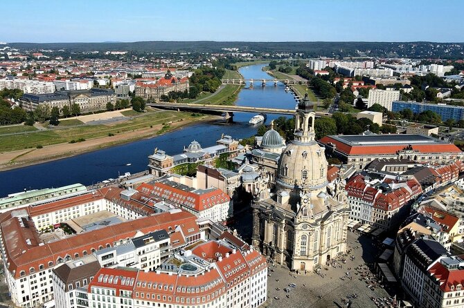 Dresden Christmas Markets And Old Town Tour - From Prague - The Elbe View Stops: Augustus Bridge and Brühl’s Terrace