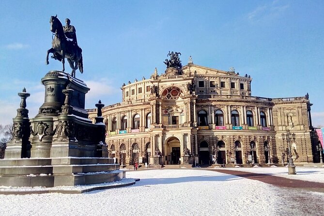 Dresden Christmas Markets And Old Town Tour - From Prague - Starting at Dresden Landmarks: Semper Opera, Zwinger, and More