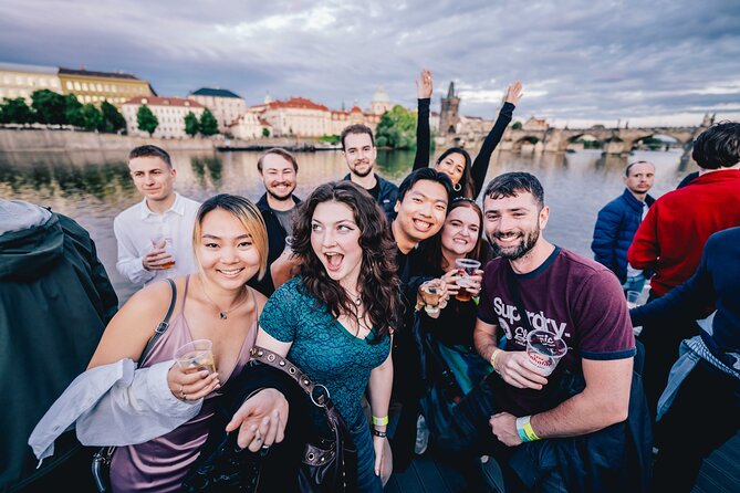 Drunken Monkey Prague Boat Party w/ 2hr Open Bar, DJ & Club Entry - Meeting point at River Boats Prague: how to avoid stress