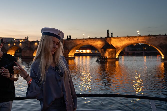 Drunken Monkey Prague Boat Party w/ 2hr Open Bar, DJ & Club Entry - Group size: 150 people means party energy, not a small group