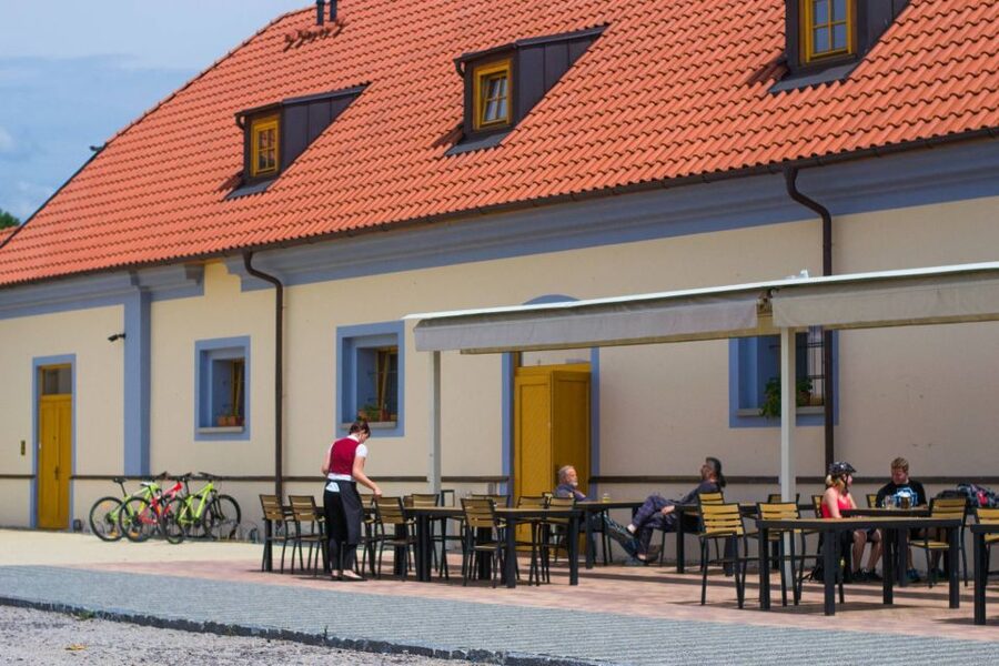 E-Bike Day Trip: Visit a Roman Castle and Taste Craft Beer - River Riding on Paved Trails Along the Vltava and Berounka
