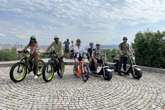 E-Bike, E-Scooter Viewpoint Fun Tour - Meeting at Malá Strana: Drinks, Helmets, and a Safety Pass That Actually Helps