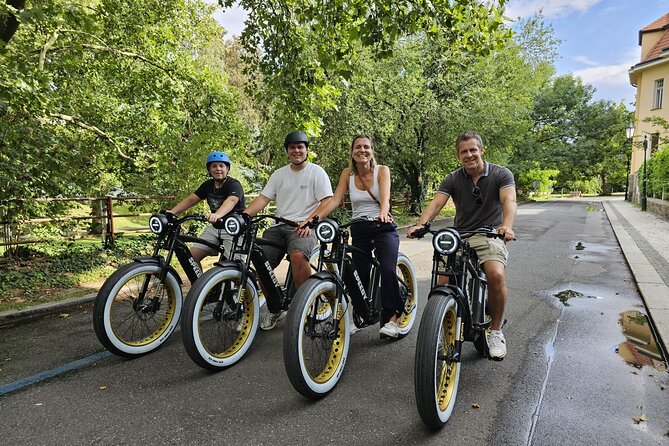 Ebike tour in Prague - Express Tour - Wenceslas Square: a city-center anchor and the national museum glimpse