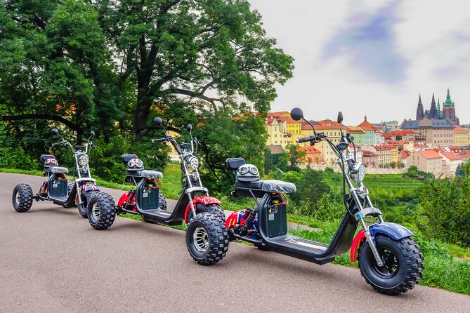 Electric Trike Tour in Prague - City Sightseeing & Fun Riding - What you gain, and what you skip, with an electric trike day