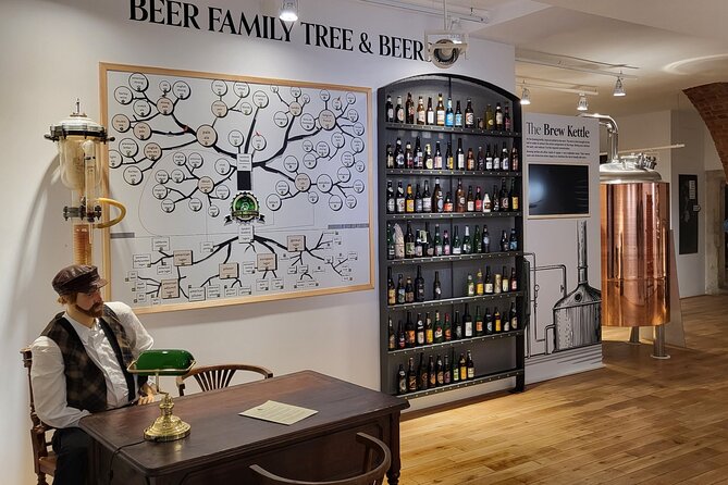 Enjoy 3 beers in Czech Beer Museum - What You Actually See, From Brewing Steps to Cellar-Style Displays