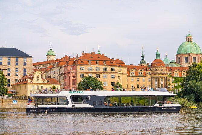 Evening Eco Cruise With a Glass of Prosecco in Bohemia - Entering Prague by river, not by map