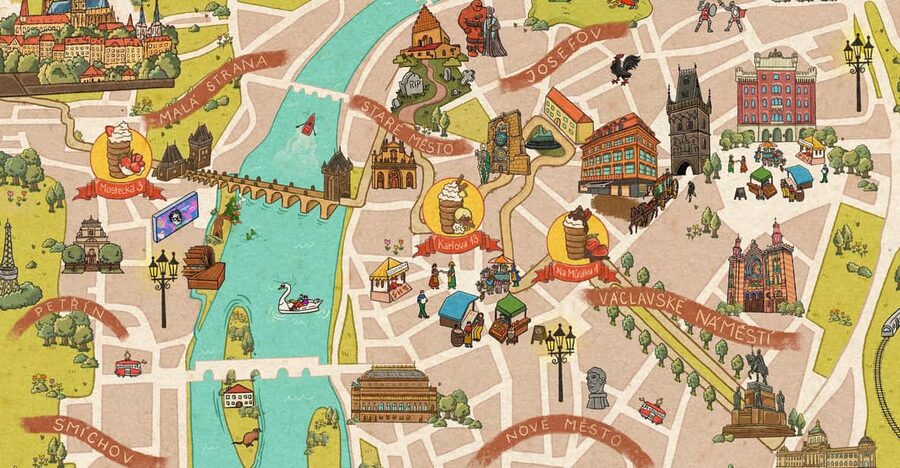 Explore Prague with our chimney cake Prague trail! - Checkpoint 1: Na můstku 1, Prague 1