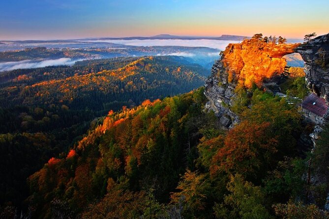 From Prague: Bohemian & Saxon Switzerland Small-Group Hike - Pravčická Gate and Sokolí hnízdo: Europe’s biggest sandstone arch