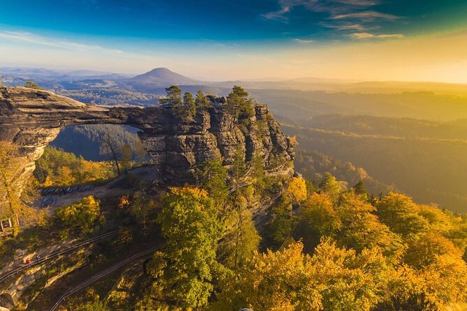 From Prague: Bohemian & Saxon Switzerland Small-Group Hike - The Czech-Saxon lunch break where the group actually eats together