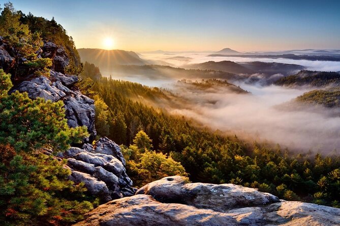 From Prague: Bohemian & Saxon Switzerland Small-Group Hike - Boat ride in the Elbe Gorge area: a scenic reset between hikes