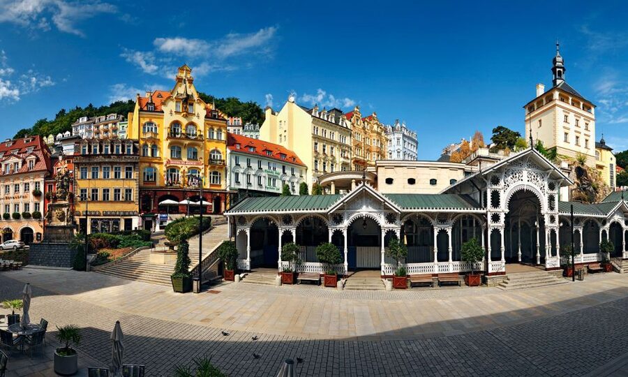 From Prague: Karlovy Vary Guided Day Trip - Colonnades walk: architecture you can actually enjoy