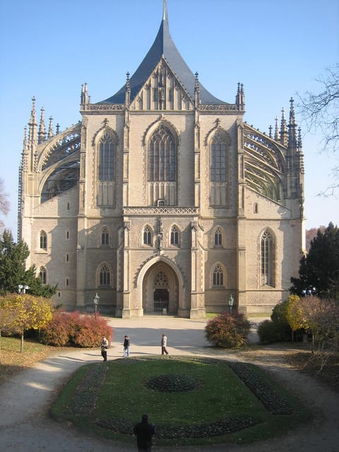 From Prague: Kutna Hora Walking Tour & St. Barbara Cathedral - St. Barbara Cathedral: late Gothic design with a working-miner purpose