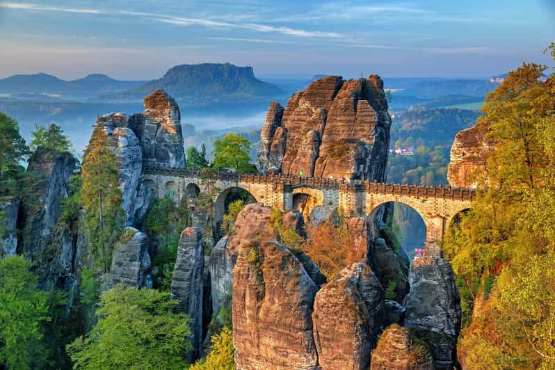 From Prague: Tour to Saxon and Bohemian Switzerland - Bastei Bridge in Saxon Switzerland: The Germany Start With Big Views