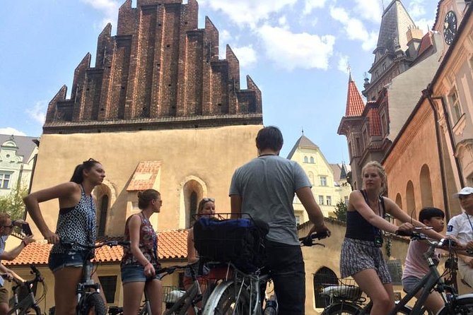Full-Day All-in-One Bike Tour of Prague (private small group) - Jewish Quarter and street-level Prague: Lennon Wall and David Cerny stops