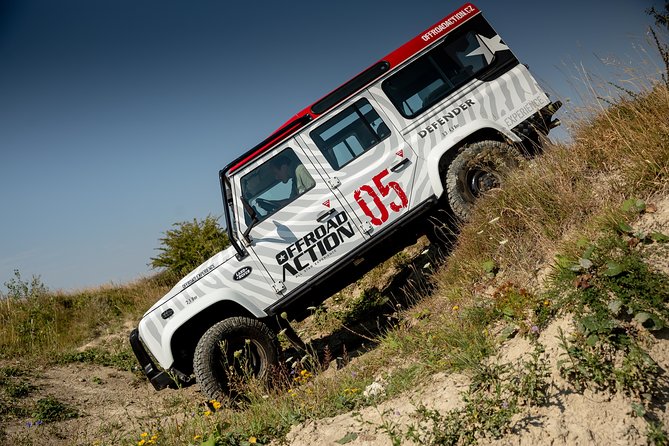 Full-day Land Rover driving off-road experience Prague - 4 Hours on the Dirt: Hills, Gullies, Inclines, and Mud