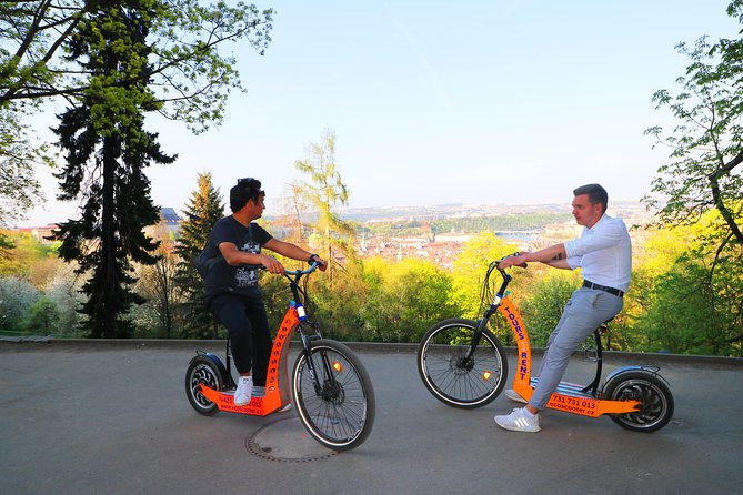 Grand City Tour of Prague on Cruiser e-Bikes or e-Scooters - A couple things to plan for so you enjoy the ride