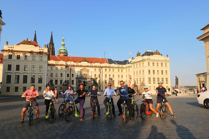 Grand City Tour of Prague on Cruiser e-Bikes or e-Scooters - Why cruiser e-bikes and e-scooters make this route practical