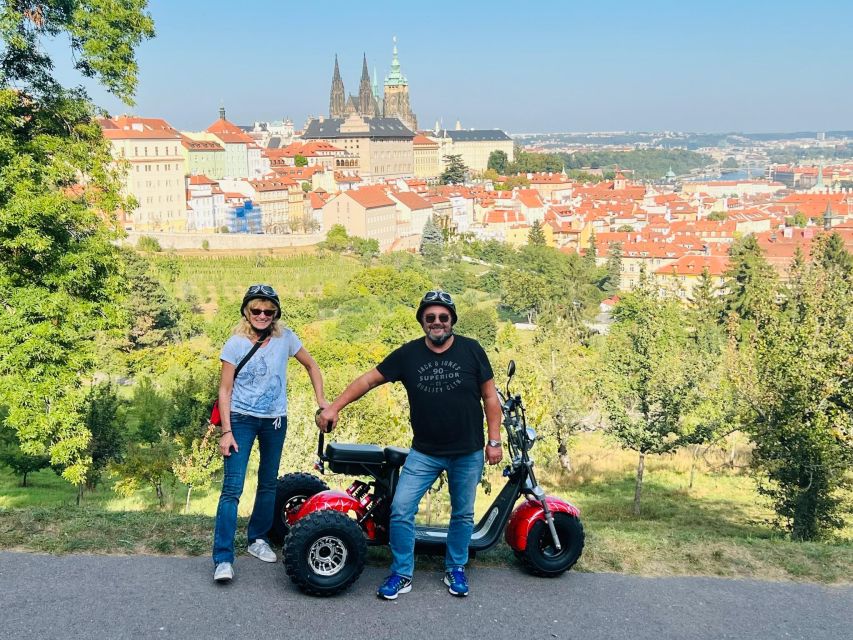 Grand City Tour on Electric Trike in Prague - Live Guided - Key highlights I’d circle first