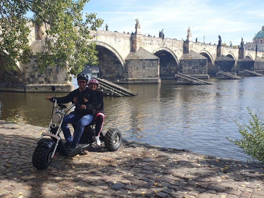 Grand City Tour on Electric Trike in Prague - Live Guided - How You’ll Actually Ride: Two-Person E-Trikes, Safety, and Comfort