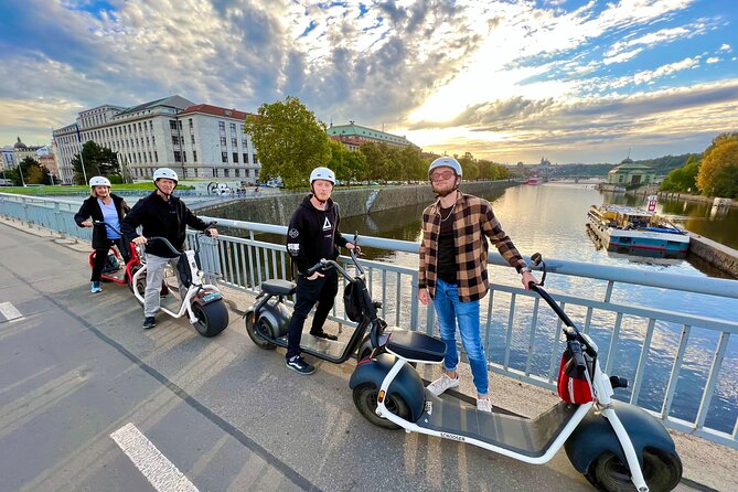 Grand city tour on Scrooser in Prague - Lennon Wall, Lesser Town, and New Town: finishing with Prague’s modern edge