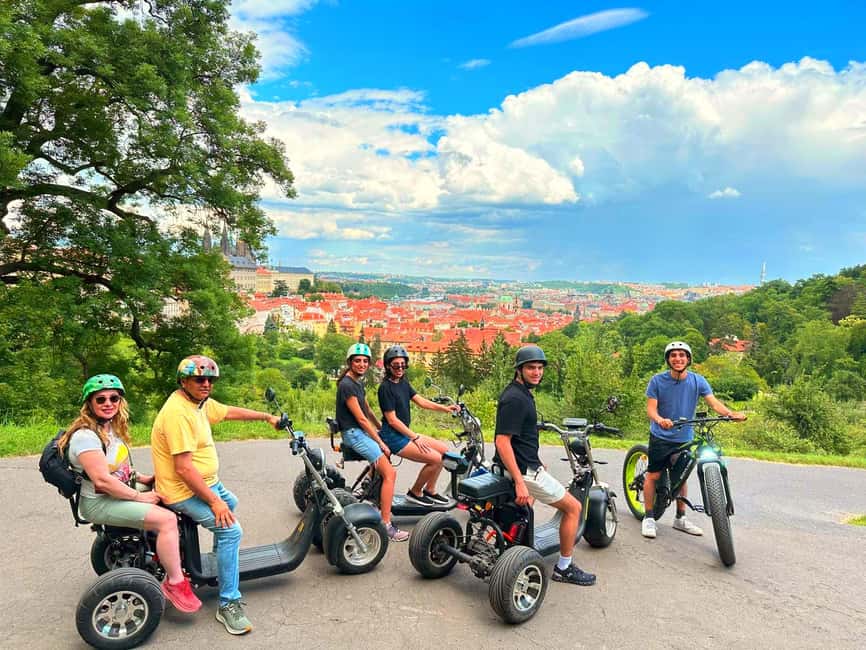 Heart of Prague tour on Tricycle electric scooter - Key Things You’ll Notice on This Prague Electric Trike Tour