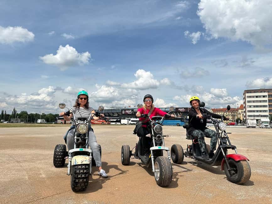 Heart of Prague tour on Tricycle electric scooter - Prague Castle Area, Strahov Monastery, and Lesser Town in One Smooth Loop
