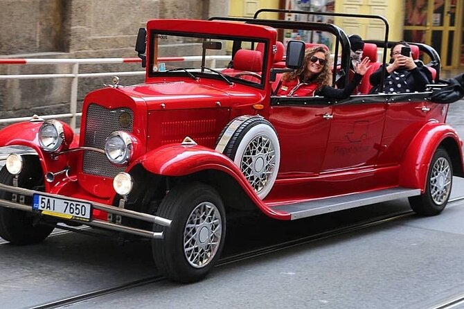 Karlstejn Castle in Vintage Convertible Car - Price and Value: What $677 Per Group Buys You