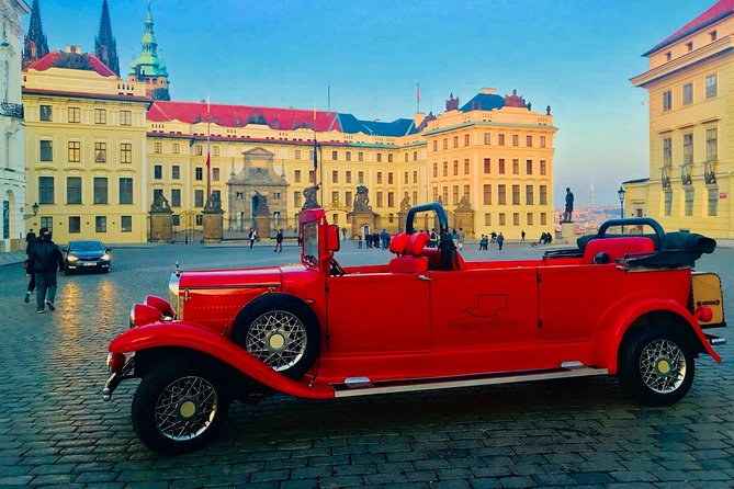 Kutná Hora Medieval Town in Vintage Cabrio car - Price and logistics: is $755.81 per group worth it?