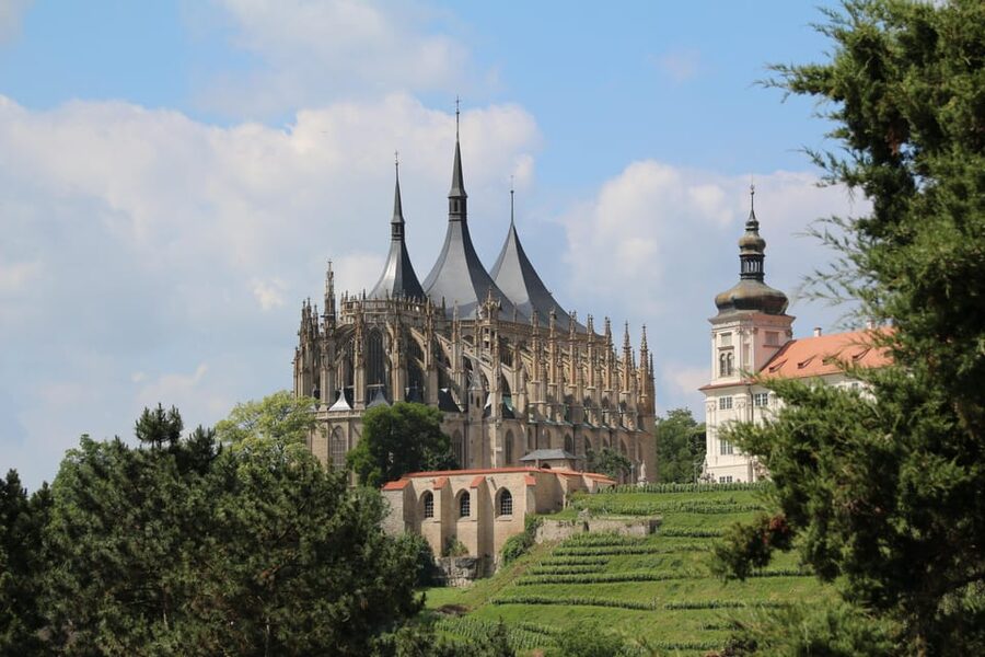 Kutna hora - Unesco - Kutná Hora UNESCO sights: St. Barbora Church first