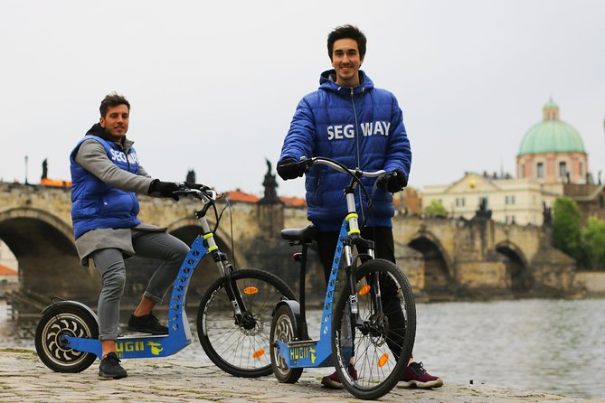 Live-Guided e-Scooter Tour of the Old Town of Prague, 60 min - Meeting at Maltezske Square, then a safety setup that pays off